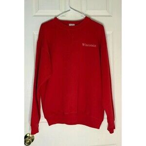 Wisconsin Red Santee Platinum Sweatshirt Size M